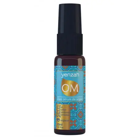 Professional Vegan Om Morocco Keratin Argan Oil Dry Hair Serum 30Ml - Yenzah 1