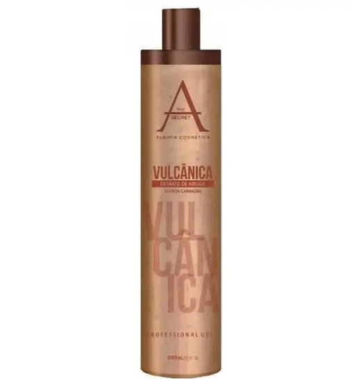 Professional Volcanic Hair Progressive Brush Clay Extract 1000Ml - Alkimia 1