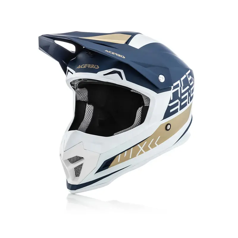 Profile 4 Helmet - White/Blue - Acerbis 1