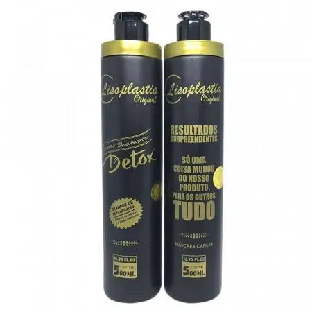 Progressive Brush Keratin Lisoplastia No Formaldehyde Gold 2X500ml - Lisoplastia 1
