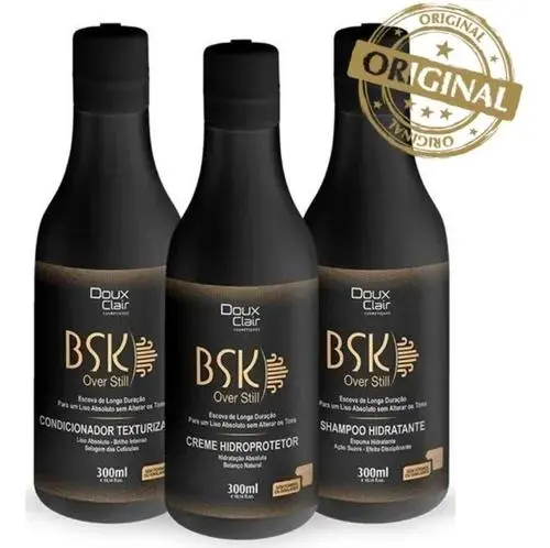 Progressivebrush Sem Formol Bsk Doux Clair 3X300ml - Doux Clair 1