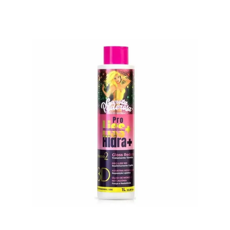 Proliss Hidra+ Progressive Brush Hair Volume Reducer Realignment Gloss 1L 1