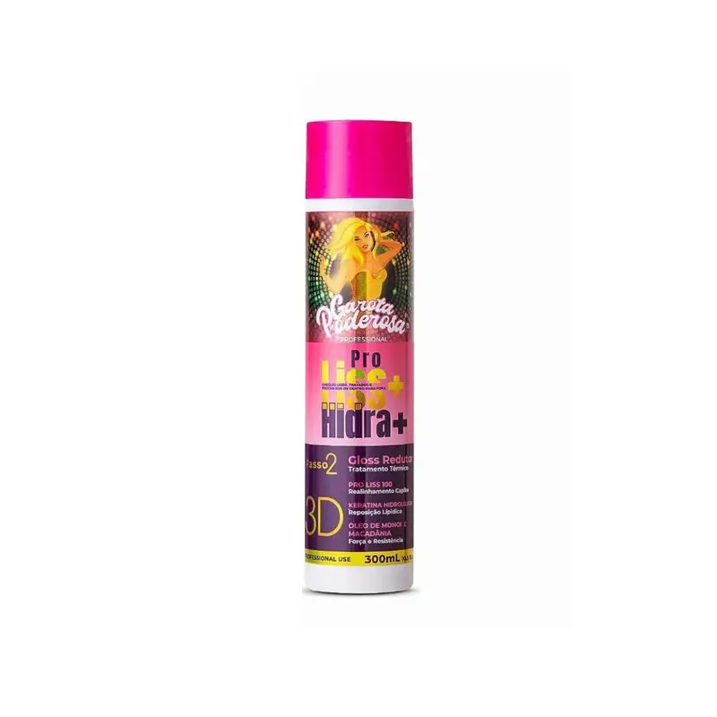 Proliss Hidra+ Progressive Brush Hair Volume Reducer Realignment Gloss 300Ml 1