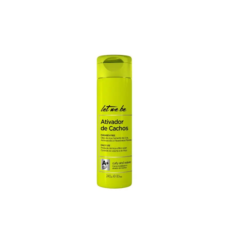 Prosalon Let Me Be Cachos Curly Wavy Hair Activator Daily Use Treatment 240Ml 1
