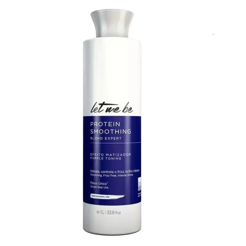 Protein Smoothing Blond Single Step Purple Toning Let Me Be Mask 1L - Prosalon 1