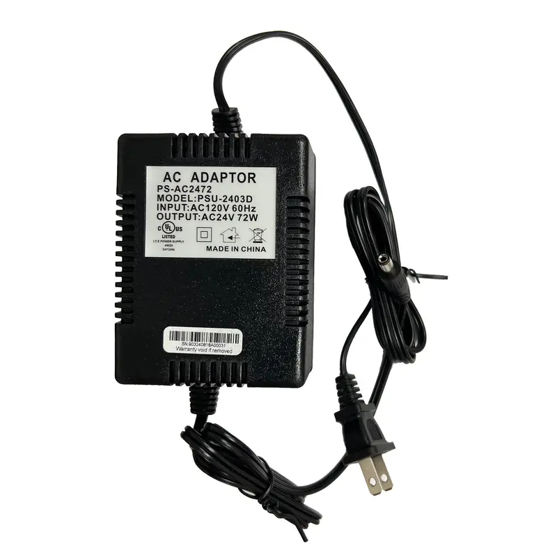 Ps-Ac2472 24 Volt 72V Transformer For Ir Ptz Camera Power Supply Adapter 1