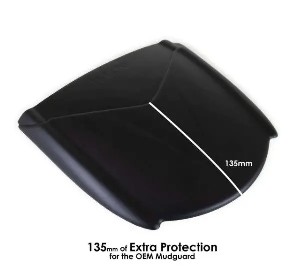 Pyramid Hugger Extension | Matte Black | Kawasaki Ninja 1100 Sx 2025>Current 1