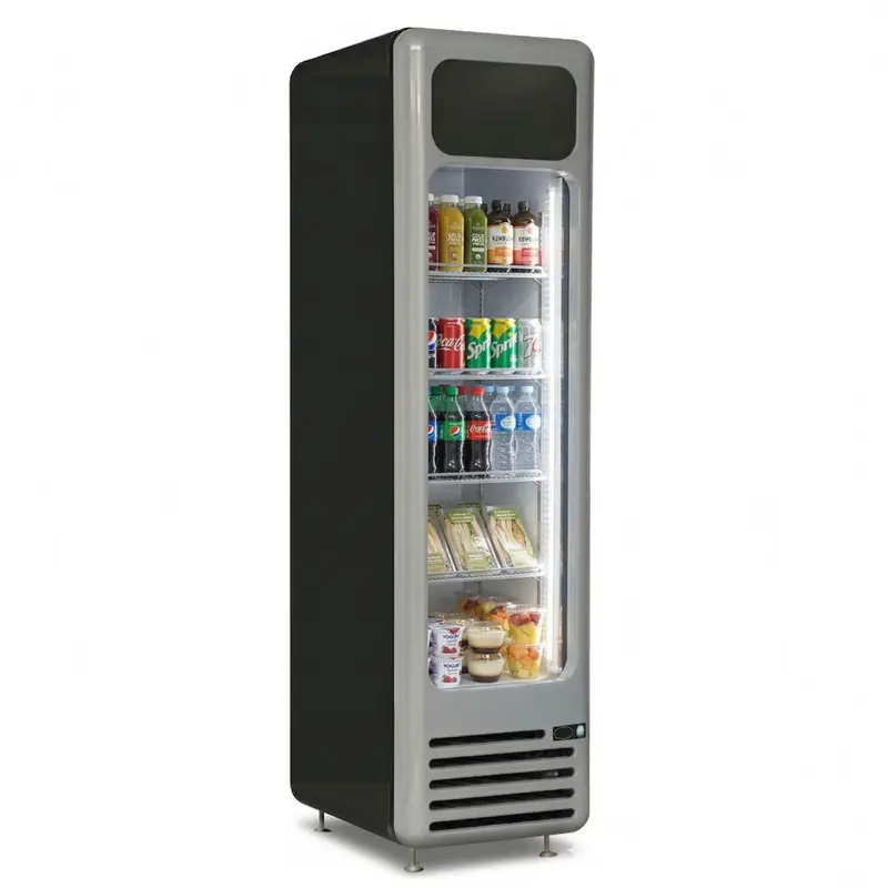 Qbd 19.6" Single Door Cooler 9.67 Cu.Ft. Pc8l-Hc 1