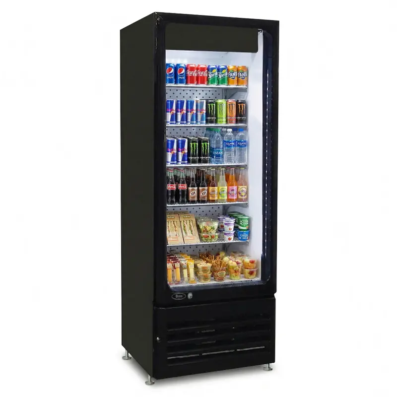 Qbd 24.8" Single Glass Door Cooler Wc20-Hc 1