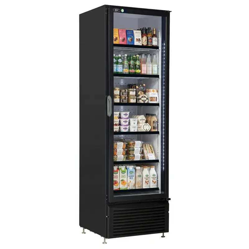 Qbd Slim Full Height Glass Door Cooler Cd20-Hc 1