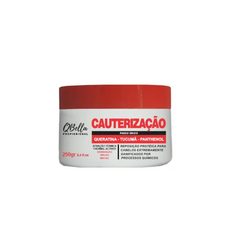 Qbella Cauterization Thermal Activated Keratin Hair Treatment Mask 250G 1