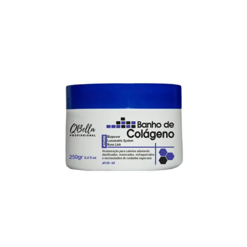 Qbella Collagen Bath Hair Restore Treatment Moisturizing Protection Mask 250G 1
