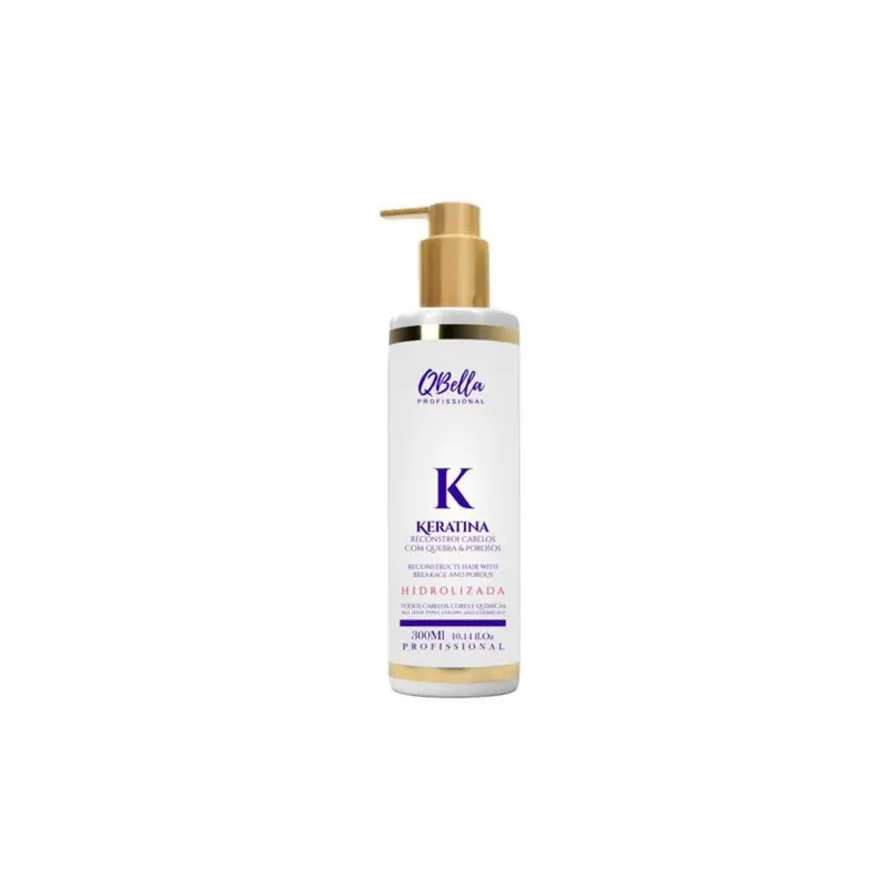 Qbella Hydrolized Liquid Keratin Hair Reconstruction Anti Breakage Treatment 300Ml 1