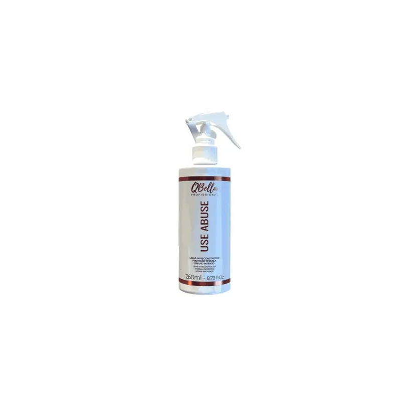 Qbella Use Abuse Hair Reconstruction Finisher Thermal Protector Leave-In 260Ml 1