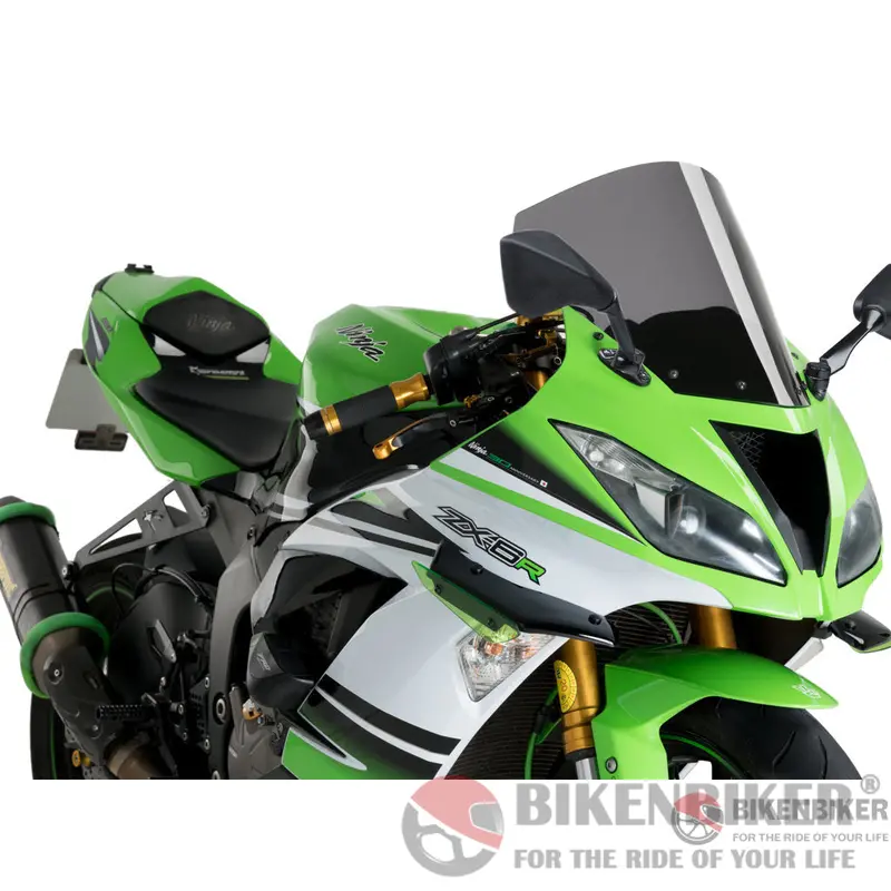 R Racing Screen For Kawasaki Zx6r - Puig 1
