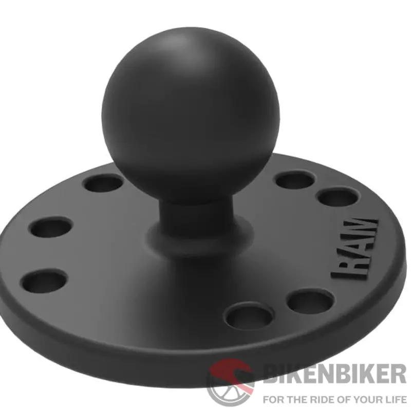 Ram Mounts Base Round Plate (2.5") B Ball 1