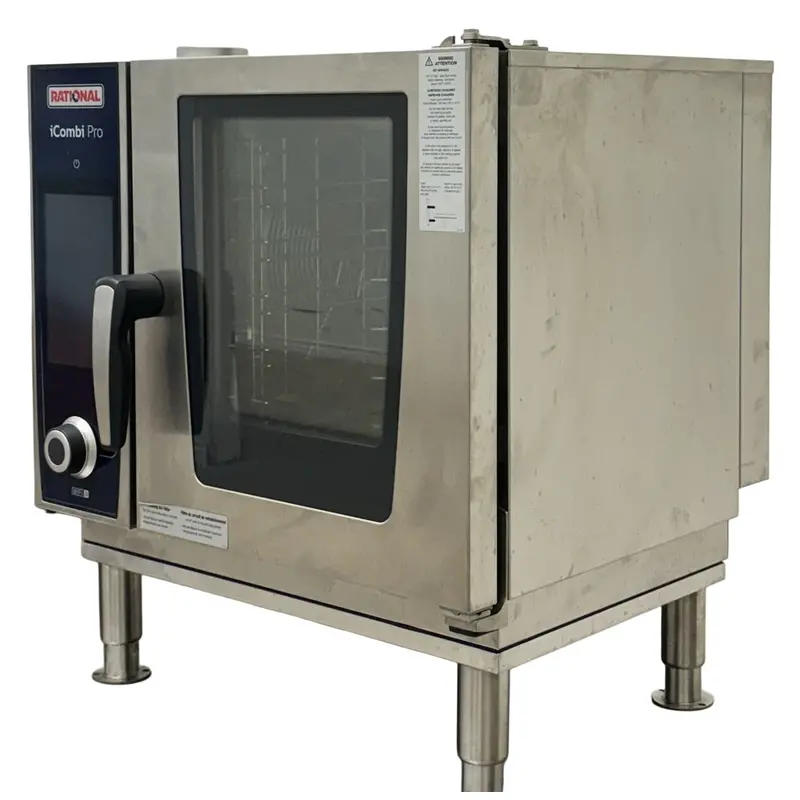 Rational Icombi Pro 4 Pan Half Size Electric Combi Oven Used For02139 1