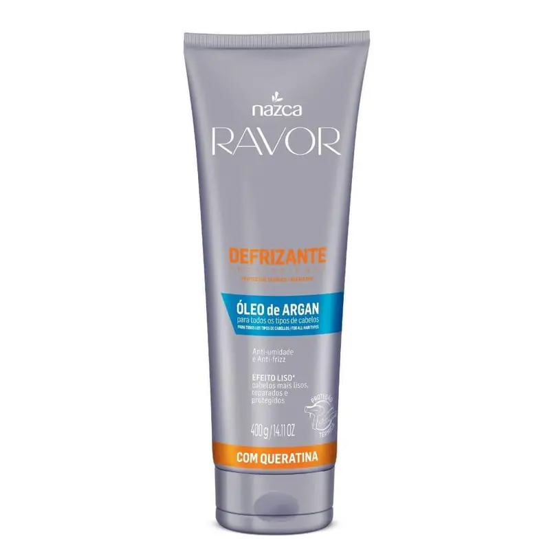 Ravor Defrizante Argan Oil Keratin Anti Frizz Smooth Treatment 400G - Nazca 1