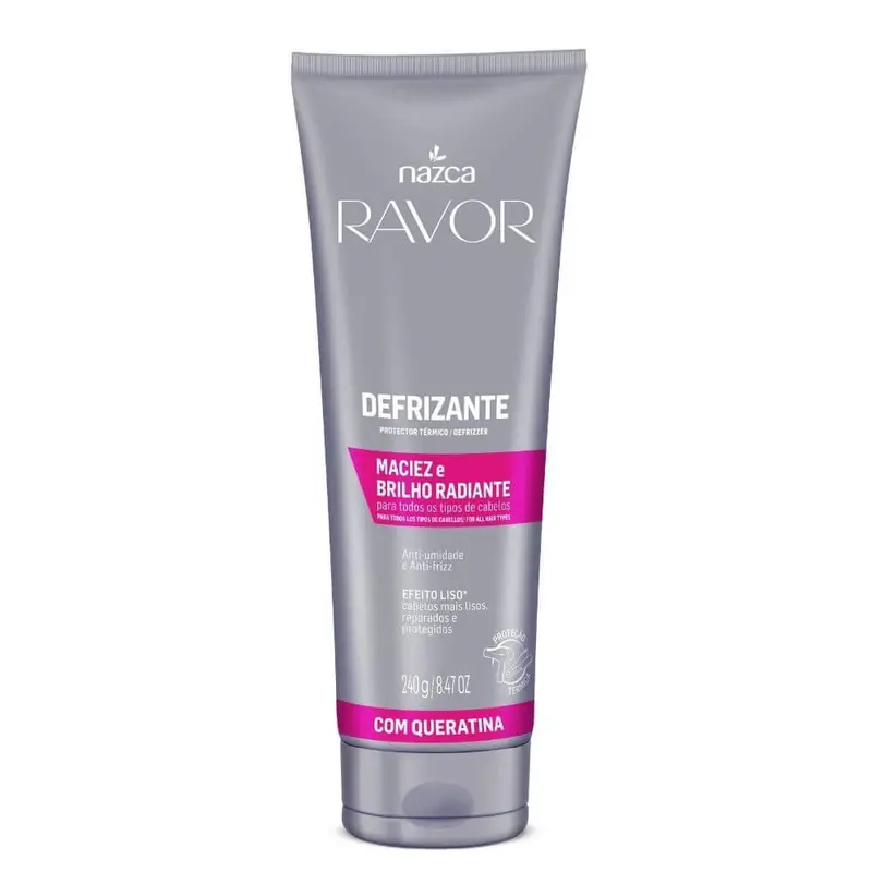 Ravor Defrizante Radiant Softness Shine All Hair Types Treatment 240G - Nazca 1