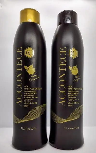 Realignment Treatment Accontece 100% Organic Acc Hair Progressive 2X1l - Adlux 1
