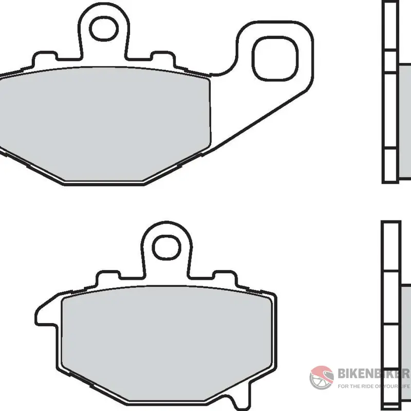Rear Break Pad Sintered Street - Brembo 1