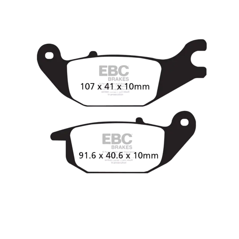 Rear Organic Brake Pad  - Ebc Brake 1
