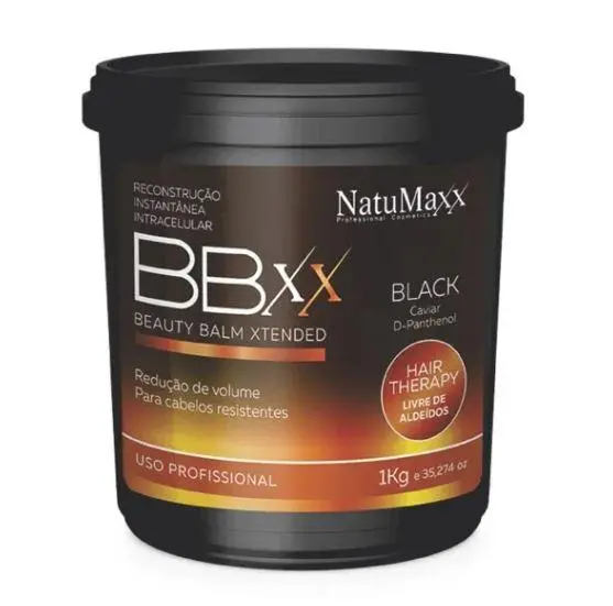 Reconstruction Beauty Xtended Black Caviar D-Panthenol Balm Bbxx 1Kg - Natumaxx 1
