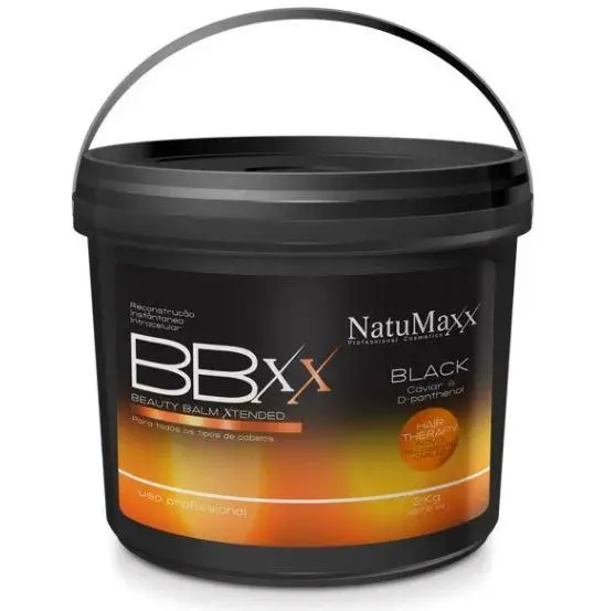 Reconstruction Beauty Xtended Black Caviar D-Panthenol Balm Bbxx 2Kg - Natumaxx 1