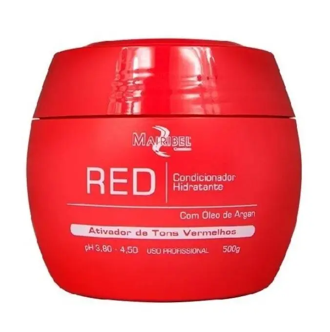 Red Activator Tinting Argan Oil Onditioning Moisturizing Mask 500G - Mairibel 1