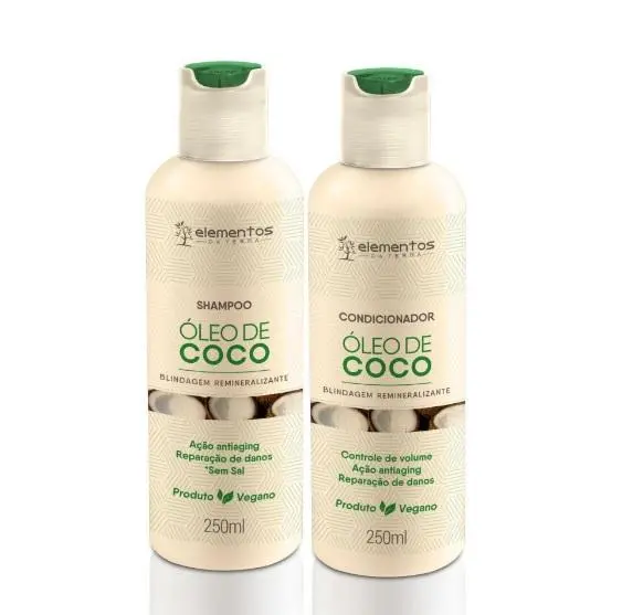 Remineralizing Shield Vegan Anti Aging Earth Elements Coconut 2X250 - Nutrahair 1