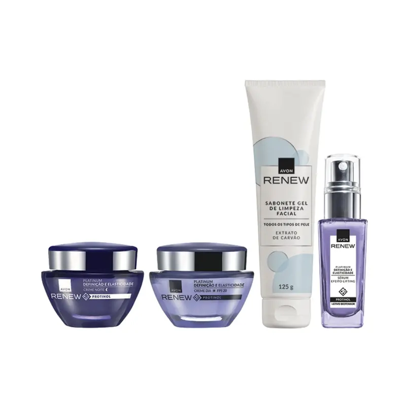 Renew Facial Daily Skin Care Anti Aging Firmness Lifting Treatment Kit Avon 1