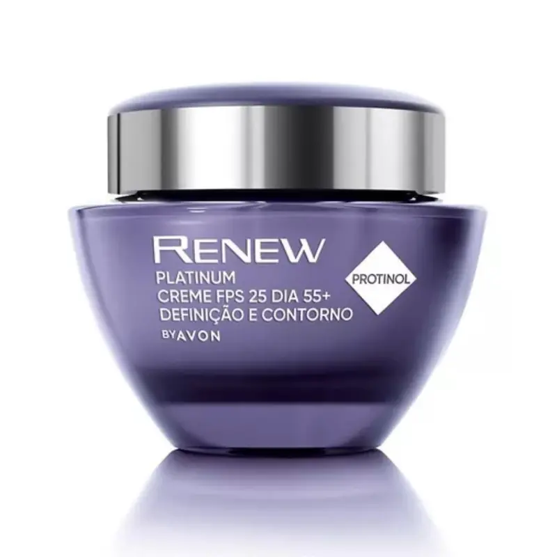 Renew Platinum 55+ Anti-Aging Day Cream Facial Skin Care 50G Avon 1
