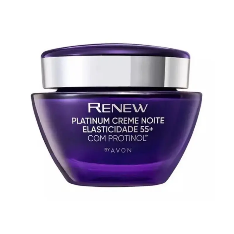 Renew Platinum Night Anti-Aging Cream Facial Skin Care 50Ml Avon 1