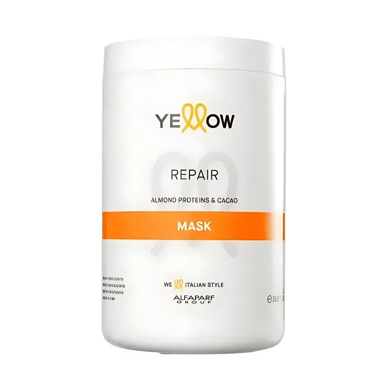 Repair Damaged Hair Mask Hydration Nutrition Growth Treatment 1L Yellow 1
