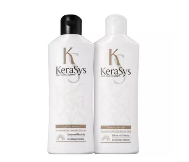 Revitalizing Herbal Extract Keratin Triple Volumizing Treatment Kit 2X180ml - Kerasys 1