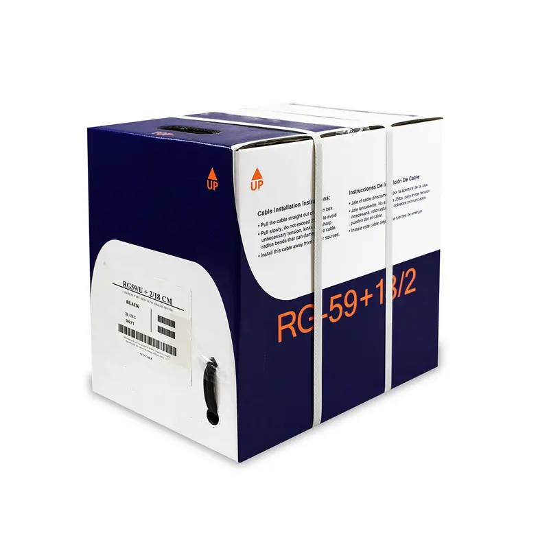 Rg59 Ccs + 18Awg/2 Power Cable Siamese Riser Cmr 1