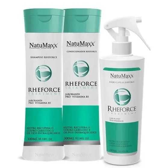 Rheforce Jaboranti B5 Pro-Vitamin Nourishing Treatment Kit 4 Prod. - Natumaxx 1