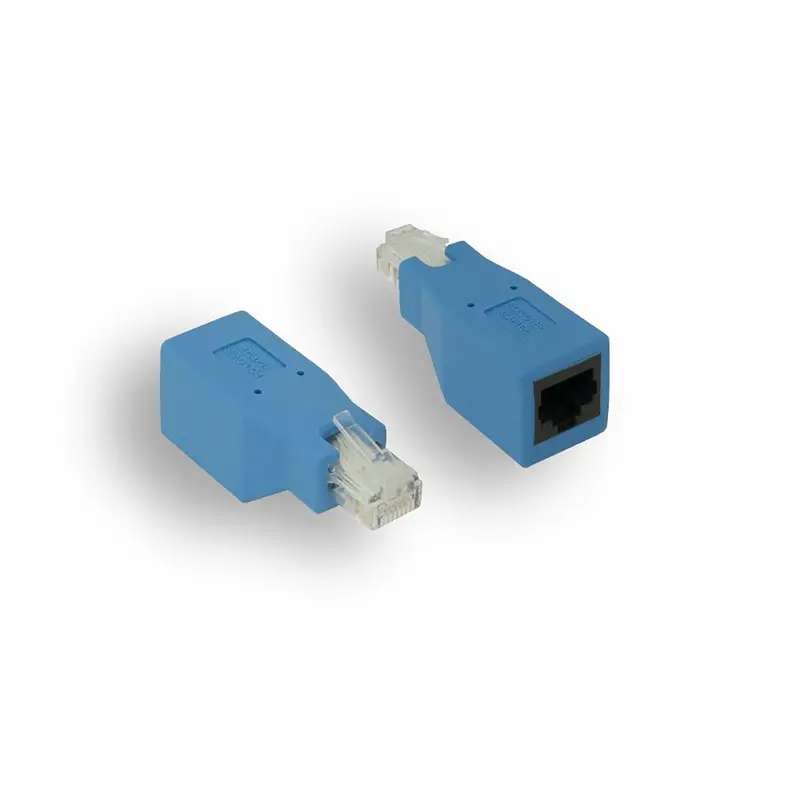 Rj45 Cisco Console Rollover Adapter 1