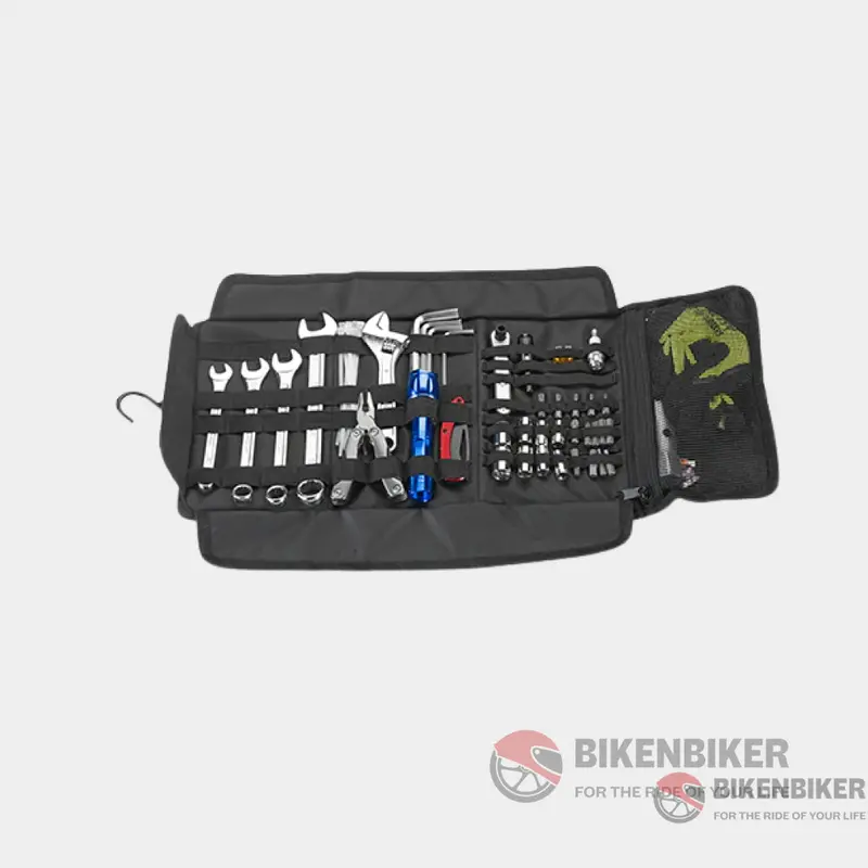 Roll-Top Bag Hook With Tool Compartment - Givi 1
