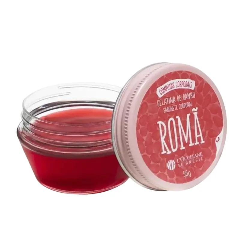 Roma Pomegranate Bath Jelly Body Soap Daily Skin Care 55G L'occitane 1