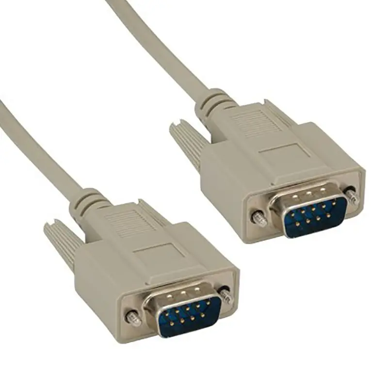 Rs-232 Db9 Serial Cable Male To Male 1