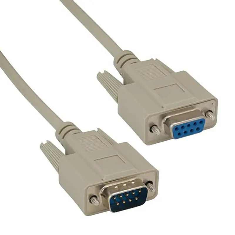Rs-232 Db9 Serial Extension Cable Male To Female 1
