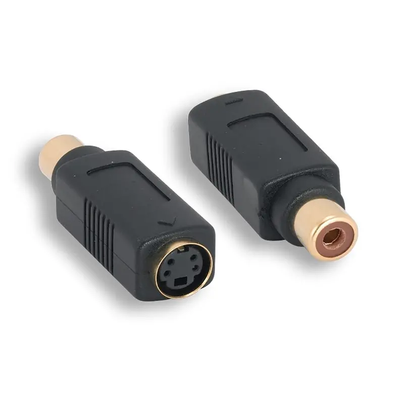 S-Video Female To Rca Female Adapter - Pack Of 10Pcs 1