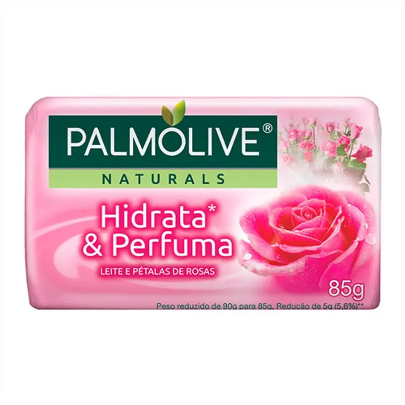 Sabonete Barra Palmolive Naturals Hidrata E Perfuma 85G 1