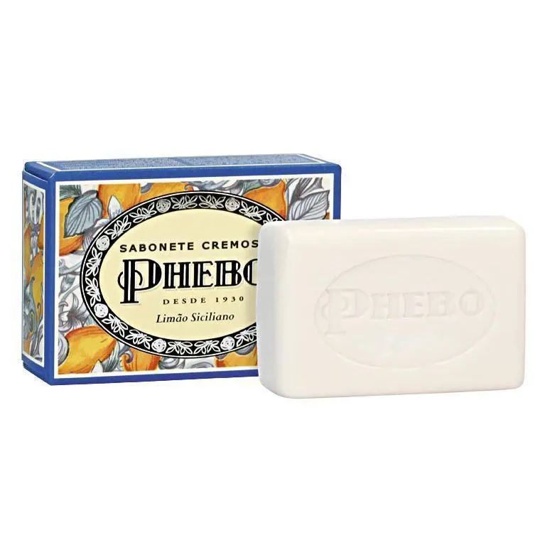 Sabonete De Glicerina Phebo Cremoso Limão Silciliano 100G 1