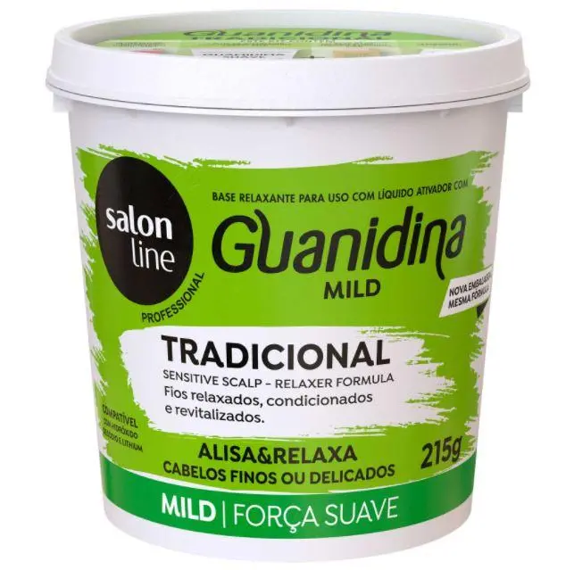 Salon Line Guanidine Super Smooth Strength Straightening Relaxation Cream 215G 1