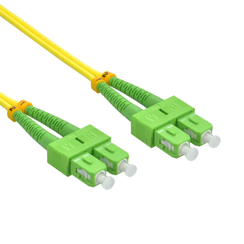 Sc/Apc-Sc/Apc Singlemode Duplex Ofnr 2.0Mm 9/125 Fiber Optic Patch Cable 1