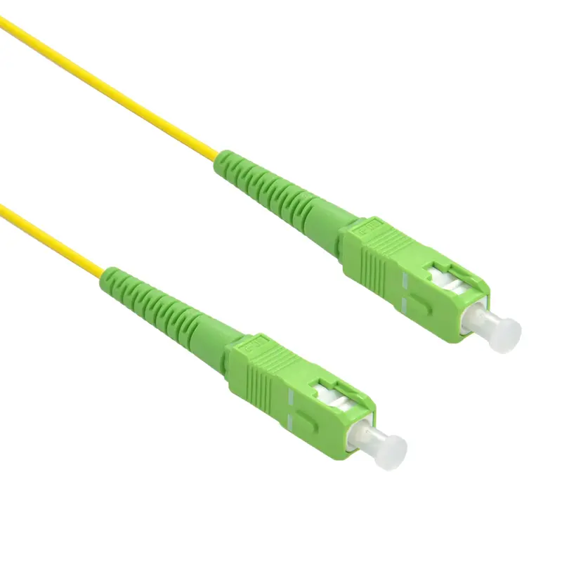 Sc/Apc-Sc/Apc Singlemode Simplex 9/125 Ofnr Fiber Optic Cable 1