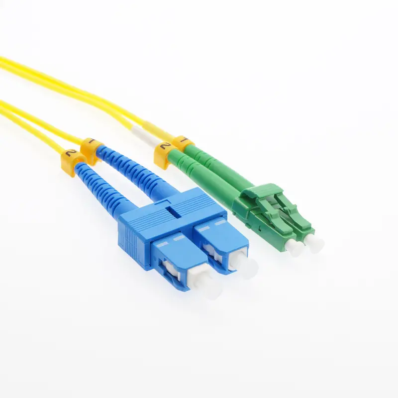 Sc/Upc-Lc/Apc Singlemode Duplex 9/125 Fiber Optic Patch Cable 1