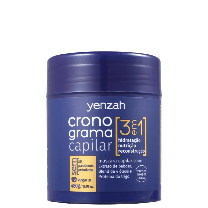 Schedule 3 In 1 Hair - Hair Mask 480G - Yenzah 1